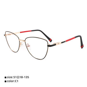 New Metal Teens Óculos Moda Design Optical Frame Alta Qualidade Revestimento Óptica Óculos - Product Image 1