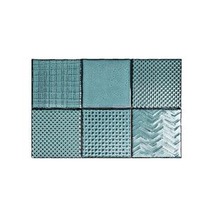 140*140mm de cristal variación <span class=keywords><strong>desigual</strong></span> de porcelana hecha a mano de la pared de azulejos portugueses azul para el hogar moderno Bar decoración Interior - Product Image 5