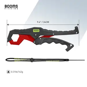 Booms Pesca Portátil G05 Peixe Nylon Fibra De Vidro 9.4 Inch Acessórios Ferramenta para Kayak Água salgada Pesca Gripper