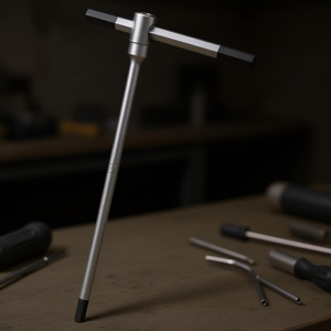 Jeu de clés hexagonales à poignée en T Fervi, en acier métrique, pour applications de fixation de précision - Product Image 3