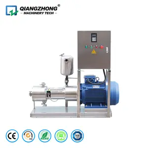 Three-Stage External Vacuum Emulsifying Homogenizer Pump, High Shear Emulsifier Dispersing Inline Mixer for Food Industry