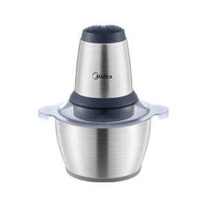 Hachoir à viande électrique Midea 1,6-2,0 L en acier inoxydable, robot culinaire domestique multifonction automatique - Product Image 1