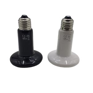 <span class=keywords><strong>Lampe</strong></span> chauffante en céramique à fond <span class=keywords><strong>plat</strong></span> 220V 150W pour terrariums et habitats d'amphibiens - Product Image 1