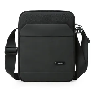 Wholesale Custom Premium Quality Men Fashion Lightweight Waterproof Sling Bag Crossbody Shoulder Messenger Bag