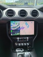 Panel de Instrumentos Digital de 12.3 Pulgadas para Ford Mustang 2018-2023, Pantalla LCD para Automóvil, Velocímetro, Reproductor Multimedia, Cabina Virtual