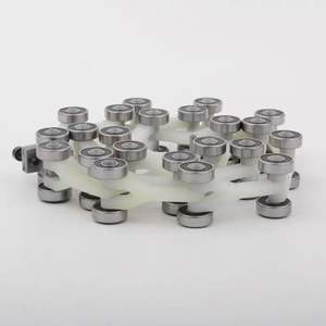 Цепь для эскалатора современного дизайна, одинарные/двойные вилки, запчасти для эскалаторов, 17 роликовых соединений, секции цепи для эскалаторов - Product Image 2