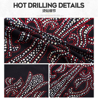 Machine automatique à ultrasons pour l'application de strass thermocollants, avec fonctions de secouage et de brossage pour le transfert de motifs sur vêtements