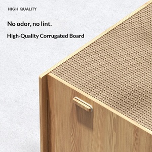 Cuccia per Gatti di Lusso Leggero, a Doppio Strato, Chiusa, in MDF, Adatta come Arredamento - Product Image 5