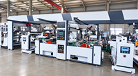 Machine d'extrusion et de laminage de film pour sacs tissés multicouches en PP GEB