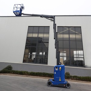 Plateforme de travail verticale mobile autopropulsée, mât télescopique vertical, nacelle élévatrice autopropulsée 8-16m - Product Image 3