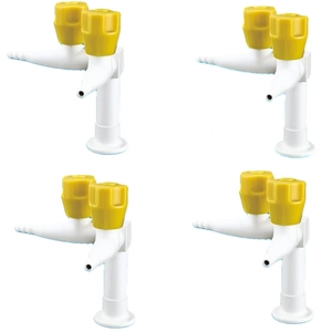 Válvula de Gas de Funcionamiento Suave con Perilla de PP para Investigación Oceanográfica y Laboratorios de Biología Marina - Product Image 1
