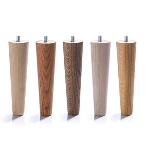 Accessori per mobili moderni per tavolino da caffè piedini da letto in metallo gambe in legno per camera da letto di ricambio per sedie in legno - Product Image 3