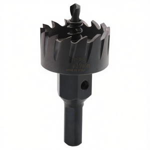 Lame de scie cloche HSS Ttake 39 mm pour perçage du bois et du métal, fabriquée en Italie - Product Image 2