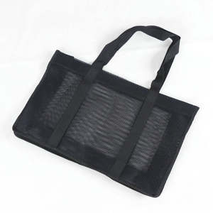 Daylife超大超大重型网状手提袋定制标志购物手提袋沙滩派对农贸市场制造耐用尼龙 - Product Image 3