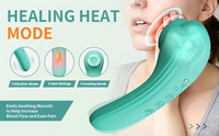 Appareil de massage vibrant et chauffant 3 niveaux pour la peau, la mâchoire, le cou, les épaules et la stimulation de la lactation mammaire