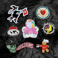 Fabricants Épingles personnalisées en gros Badges en métal avec logo Épingle à paillettes Insigne de revers Anime Mignon Épingles en émail dur et doux Conception libre