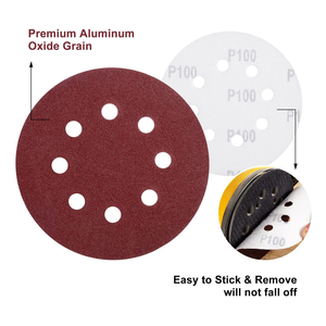 Stock Local en EE. UU., 50 Discos de Lija de Gancho y Bucle de 5/8 Pulgadas, Grano 40-1000, Envío Gratuito para EE. UU., para Lijadoras Orbitales - Product Image 4