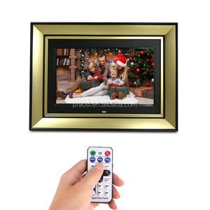 LCD LED IPS 7 8 10 12 13 14 15 17 18.5 19 21.5 22 24 27 32 بوصة خشبية الرقمية الالكترونية ألبوم صور WiFi البطارية محس حركة - Product Image 5