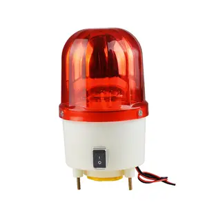 LTE-1101LK uyarı flaş ışığı DC12V DC24V AC220V dönen Alarm çakarlı lamba