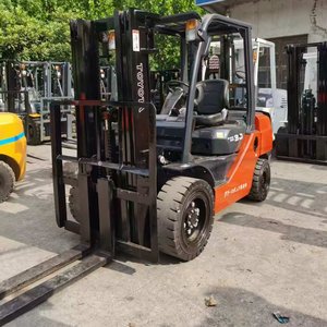 Chariot élévateur diesel Toyota d'occasion à bas prix, 3 tonnes, modèle FD30, avec moteur et boîte de vitesses, rapports fournis - Product Image 3