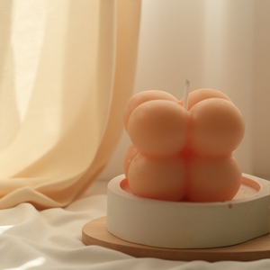 Vente en gros de bougies votives parfumées de Noël de luxe personnalisées Bougie aromatique à la cire de soja et à l'huile essentielle - Product Image 3