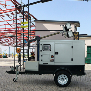 Small Size 12.5 kW Diesel Generator with Auto Start Mobile LED Light <strong>Source</strong> &amp; IP65 Flood Control Emergency Lighting <strong>Lighthouse</strong> - Product Image 4