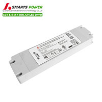 2 couleurs disponibles avec variateur d'intensité, driver LED dimmable 5 en 1, transformateur LED 12V 100W, alimentation LED 277V AC/DC