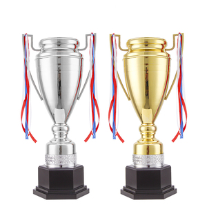 JINZUN China Trophy Factory Suministro original Calidad Todos los tamaños Trofeo de metal para competición deportiva europea Trofeo Logotipo personalizado - Product Image 6