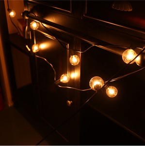 Phổ biến G40 IP65 không thấm nước linh hoạt mạnh mẽ <span class=keywords><strong>Edison</strong></span> phong cách ngoài trời chuỗi đèn cho kỳ nghỉ Vòng hoa bên đám cưới nhà hàng rào quán cà phê - Product Image 5