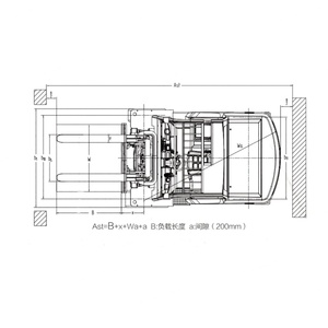 Montacargas Eléctrico de 6, 7, 8, 9 y 10 Toneladas con Batería CE, Bajo Mantenimiento, Alta Calidad, Batería de Plomo-Ácido o Litio - Product Image 6
