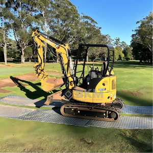 Grosir ramah lingkungan kepadatan tinggi polietilen 4*8 perlindungan tanah tikar sementara tikar Jalan - Product Image 6