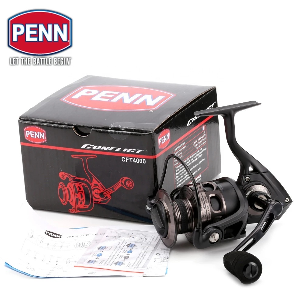 PENN Conflict 6000 Spinning Reel - Durable Saltwater Fishing