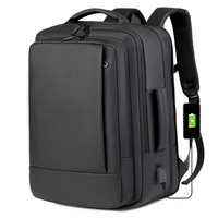 Sac à ordinateur portable de haute qualité, sac à dos de voyage multifonctionnel avec fermeture à glissière pour femmes