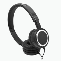 Casque filaire supra-auriculaire ajustable et extensible avec grandes oreillettes souples, suppression du bruit ENC, étanche IPX-7 pour PC/ordinateur portable et jeux