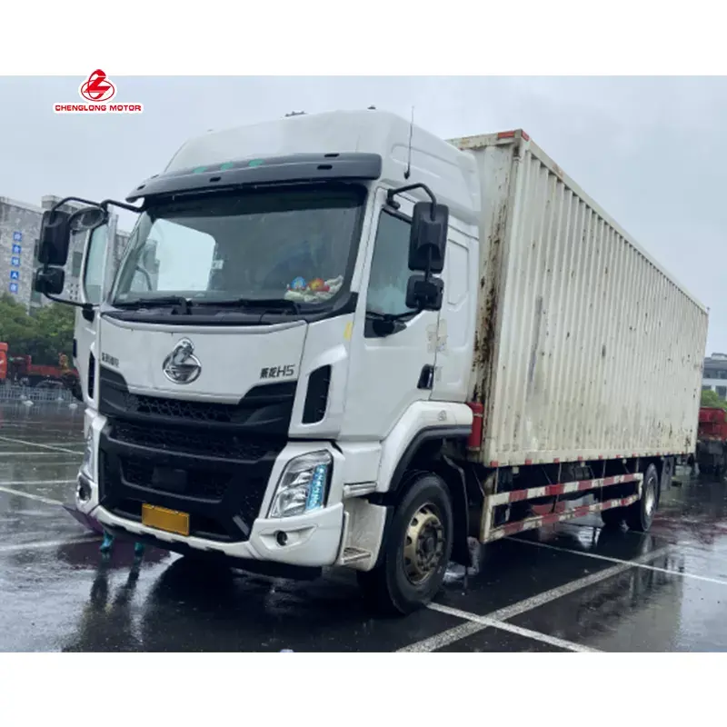 chenlgong EURO 5 cargo truck 20 ton pig transport truck used cargoes trucks vans