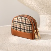 Nouvelle Collection 2026 : Mini Porte-Monnaie Unisexe Vintage en Peluche et Toile Courte avec Fermeture Éclair, Motif Bonbon – Explosion de Couleurs