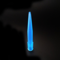 Micropipettes stériles personnalisées en plastique bleu transparent de 1 ml (1000 µl) avec graduations pour fournitures médicales et expériences