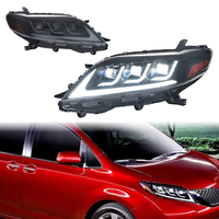 Auto-Upgrade LED-Scheinwerfer mit DRL-Signalleuchte Abblendlicht 4000 Lm Linse Plug & Play Modifizierter Frontscheinwerfer für 2016-2020