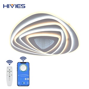 HIVIES Đèn <span class=keywords><strong>LED</strong></span> Trần Thông Minh Gắn Phẳng Điều Chỉnh Hiện Đại Nhà Máy Trung Sơn - Product Image 4