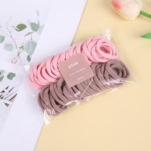 Élastiques à cheveux sans couture couleur bonbon pour filles et enfants, accessoires décoratifs pour cheveux - Product Image 4