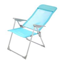 Chaise pliante légère en aluminium, chaise de plage portable pour l'extérieur, chaise de piscine pour les fêtes en plein air