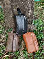 Trousse de Toilette Imperméable en Cuir PU Grande Capacité, Sac de Maquillage Personnalisable, Trousse de Voyage Zippée pour Articles de Toilette