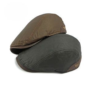 Berretto Casual in Tessuto Similpelle Premium, Stile Cowgirl, Autunno Inverno, Caldo con Fodera in Pile, Traspirante - Product Image 2