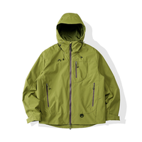 Veste d'hiver unisexe pour l'extérieur, épaisse, 100% polyester, coupe-vent, imperméable, à capuche, fermeture éclair réversible 3 en 1