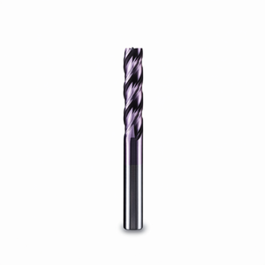 Fresa de ranurado corta de carburo sólido Ttake Standard Ta1443 con helicoidal de 45 grados, 3 filos y recubrimiento Nano TiAln para metal - Product Image 2