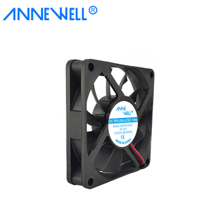 도매 하이 퀄리티 사일런트 소음 12v 구리 모터 Dc 7015 축 방향 슬리브 베어링 냉각 팬 컴퓨터 책상 또는 그래픽 카드 팬 - Product Image 6