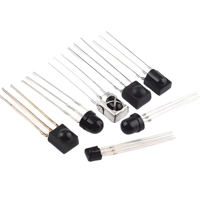 Snvi  Universal IR Infrared Receiver Module VS1838B CHQB HS0038 TL1838 VS1838 1838 HX1838 VS0038 Remote Receiver Tube