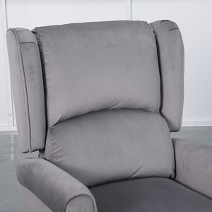 <span class=keywords><strong>Fauteuil</strong></span> inclinable manuel en similicuir, design moderne, avec structure en fer et rembourrage en mousse, pivotant et relaxant – Offre spéciale usine à prix abordable - Product Image 3
