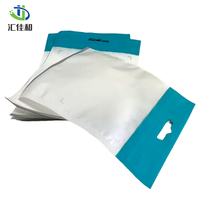 Sacs givrés transparents à fermeture éclair, sacs d'emballage pour câbles de données, sacs scellés pour étuis de téléphone portable, sacs en plastique épais, vente en gros