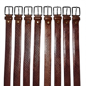 Ceinture en cuir de vachette de haute qualité, personnalisée, vintage, avec boucle carrée en acier, motif floral imprimé par transfert thermique, durable et écologique - Product Image 2